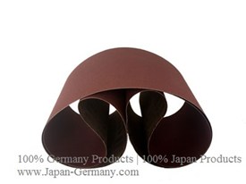 Giấy nhám vòng 203 mm  x 2718 mm ( nhám vòng 203 x 2718 ) mài kim loại và gỗ hạt Aluminium Oxit 641pf, nền vải mềm Starcke Germany