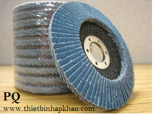 Nhám xếp xanh Premium® Zirco-P001, Zirconia Flap Disc Grinding Wheel. 100 mm, 72 lá xếp